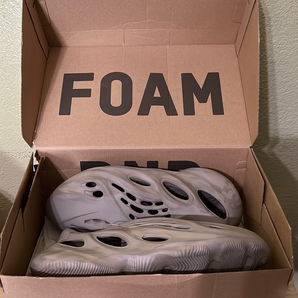 Brand new Yeezy Foam RNNR. Size 13 men in Stone Sage